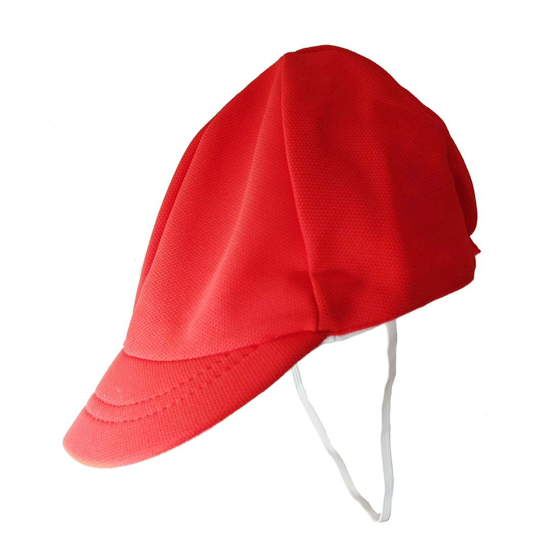 駒場小学校　紅白帽子